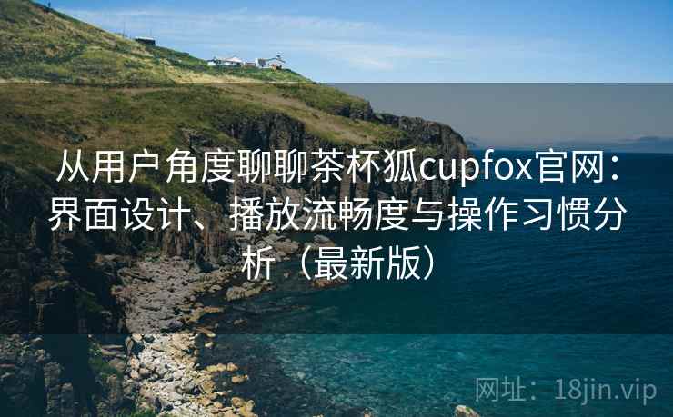 从用户角度聊聊茶杯狐cupfox官网：界面设计、播放流畅度与操作习惯分析（最新版）