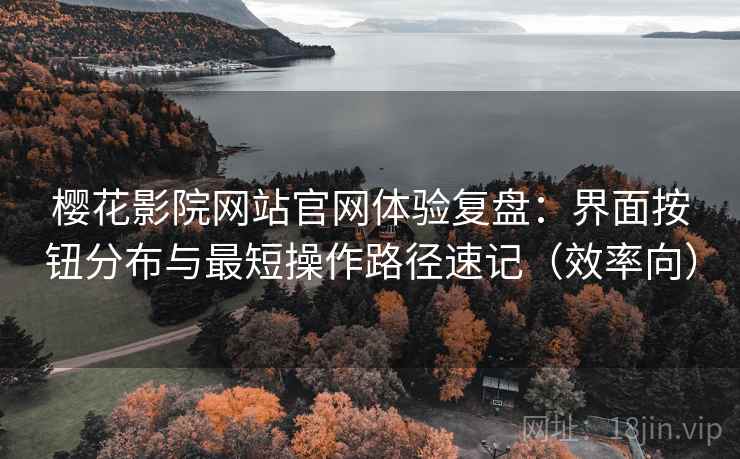 樱花影院网站官网体验复盘：界面按钮分布与最短操作路径速记（效率向）